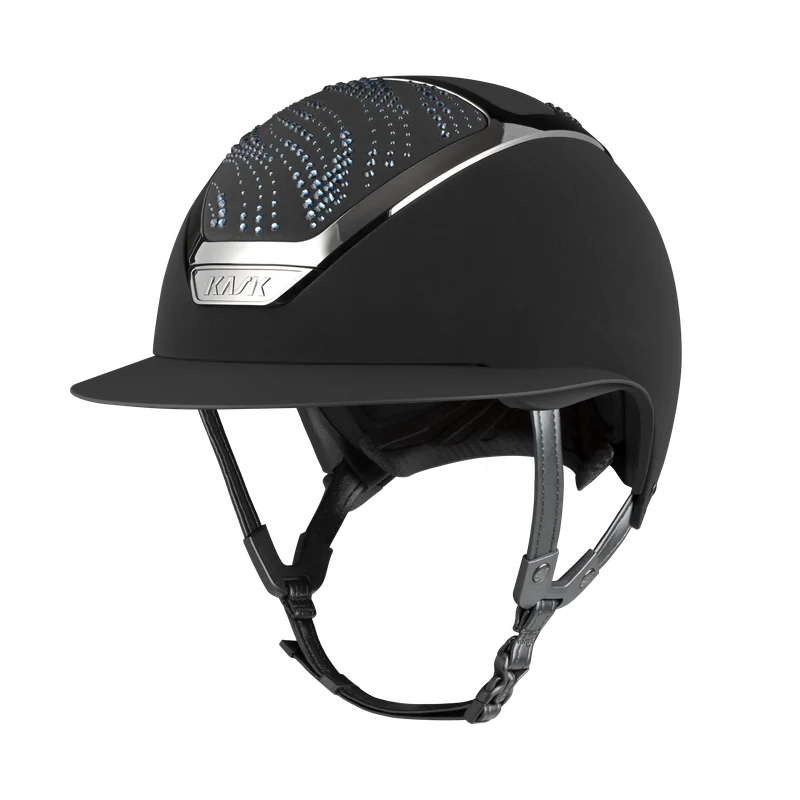Riding Helmet Star Lady Chrome Flow