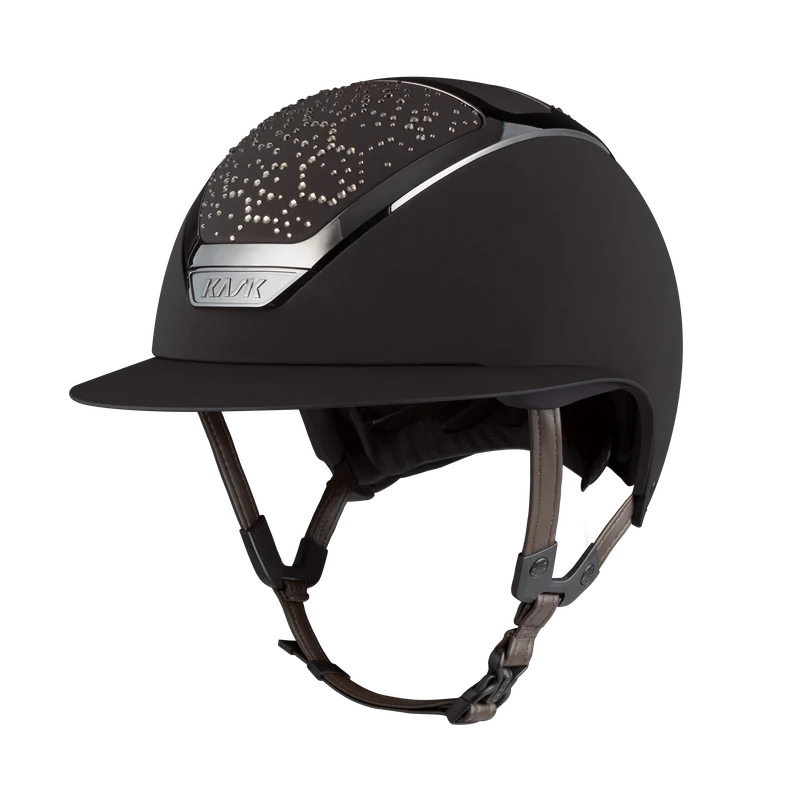Riding Helmet Star Lady Chrome Vibe