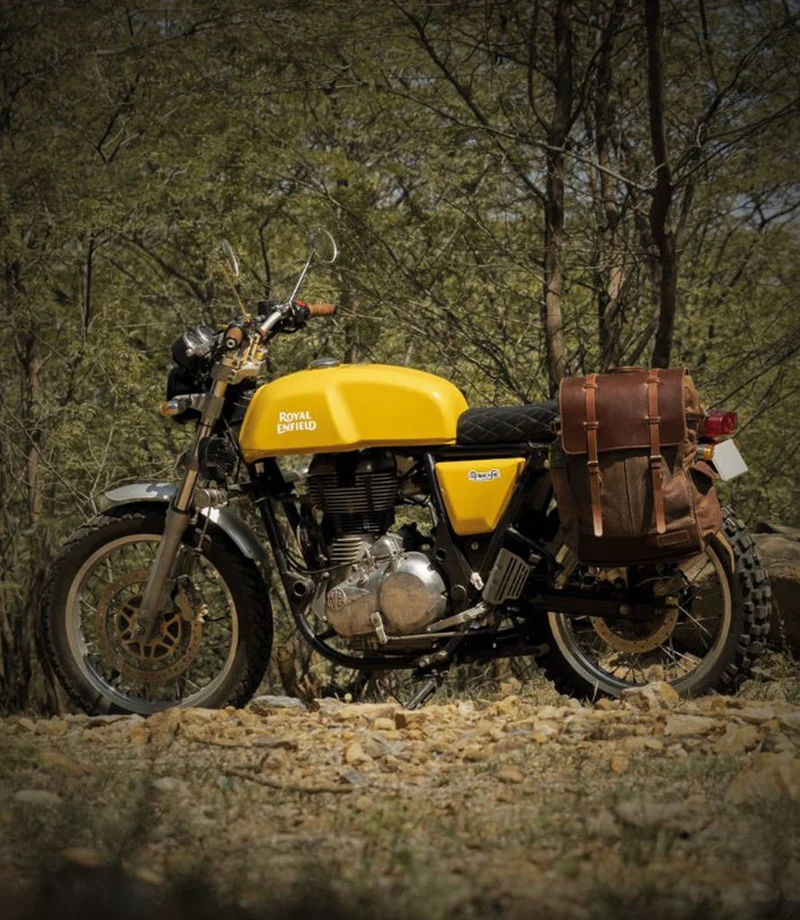 Zaino Vintage Moto Trip Machine - Rambler - Dark Tan