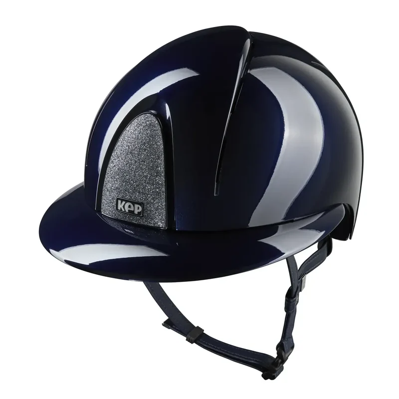 Riding Helmet Smart Nova Polish Polo Visor Star Silver