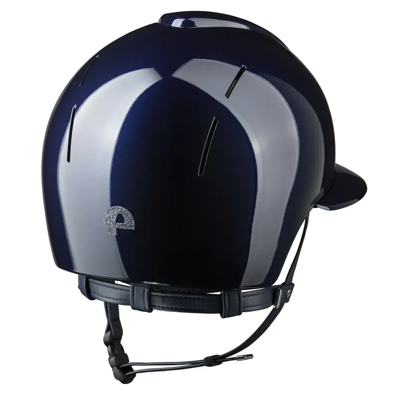 Riding Helmet Smart Nova Polish Polo Visor Star Silver