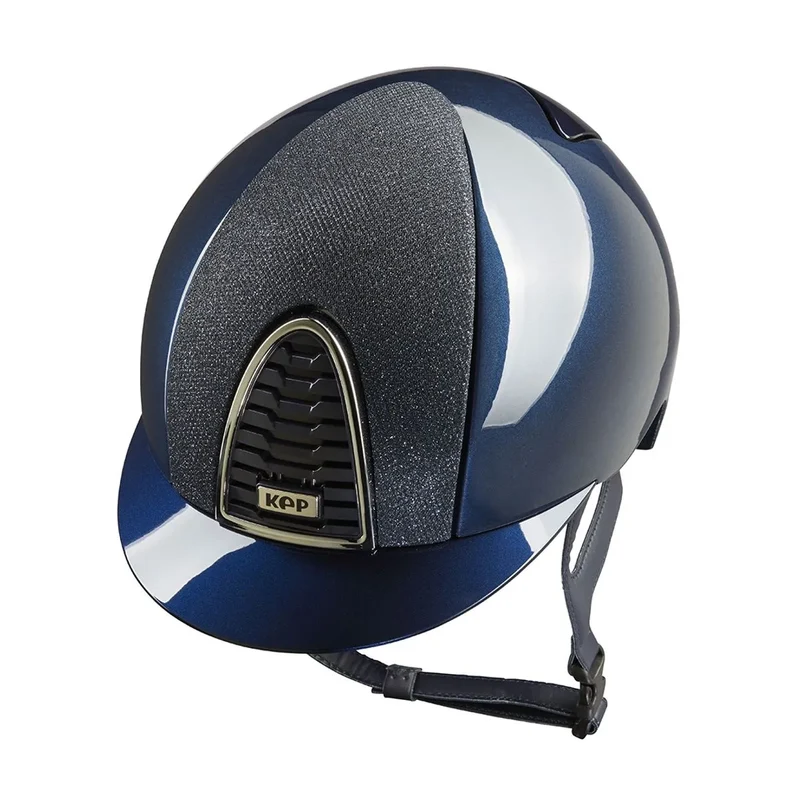 Riding Helmet Cromo 2.0 Luminor Shine Blue