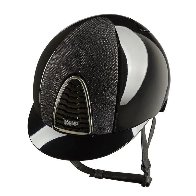 Riding Helmet Cromo 2.0 Luminor Polish Black