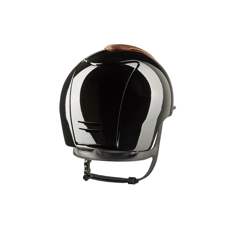 Riding Helmet Cromo 2.0 Luminor Polish Black with Bronze
