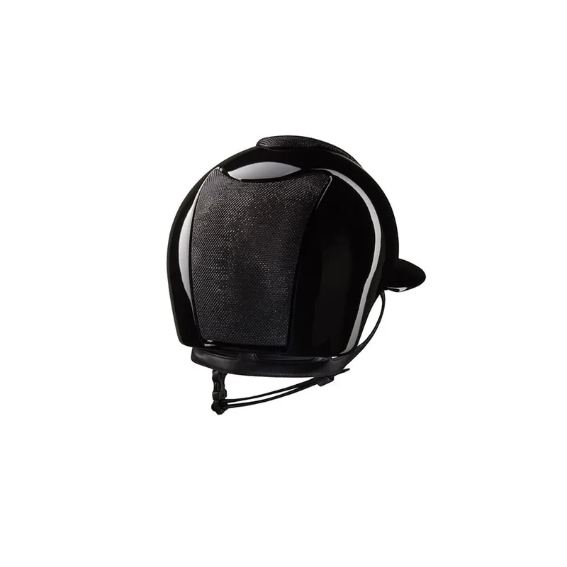 Riding Helmet Cromo 2.0 Luminor Polish Black Polo Visor