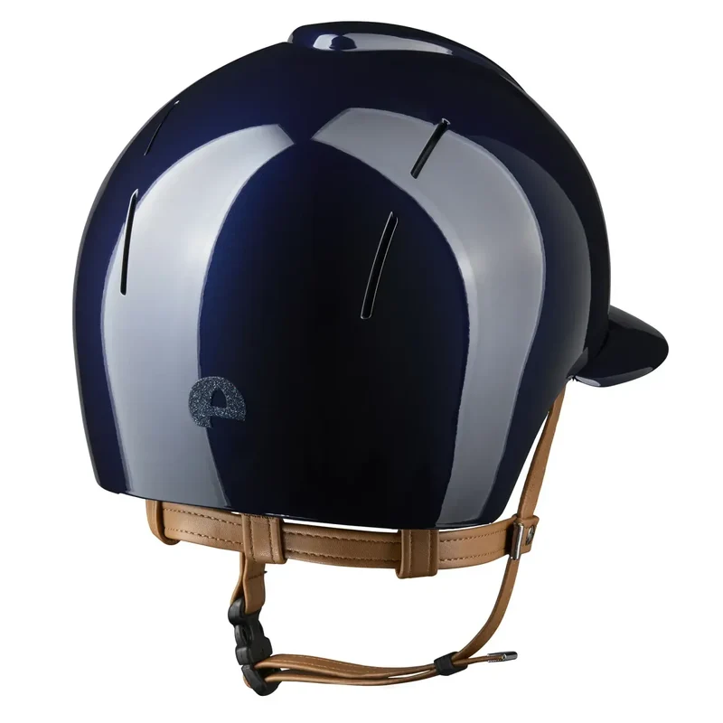 Riding Helmet Smart Nova Polish Polo Visor Star - Beige Strap