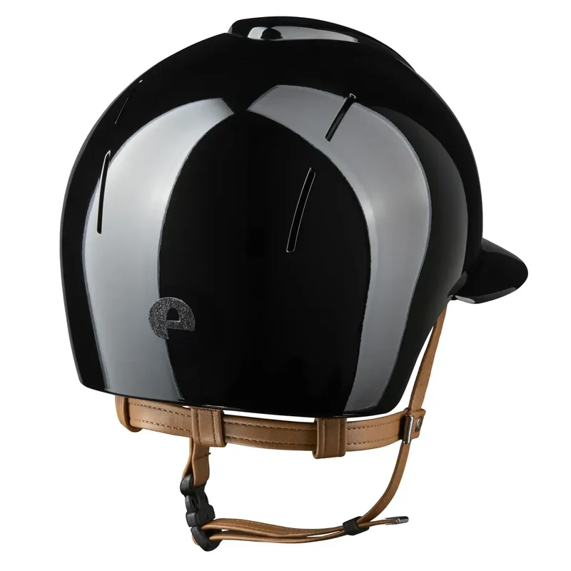 Riding Helmet Smart Nova Polish Polo Visor Star - Beige Strap