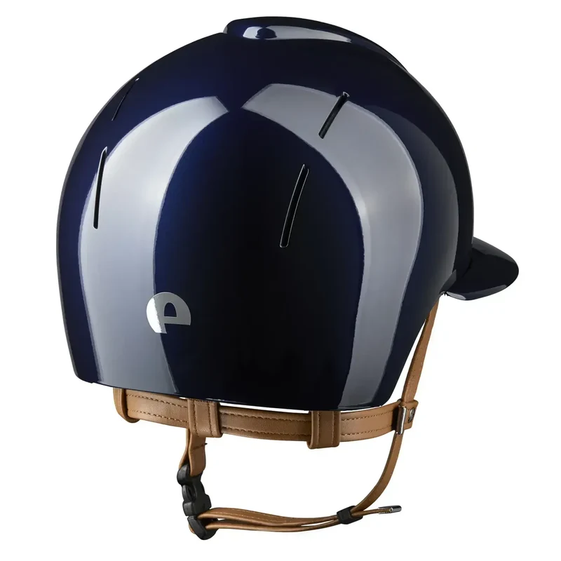 Riding Helmet Smart Nova Polish Polo Visor - Beige Strap