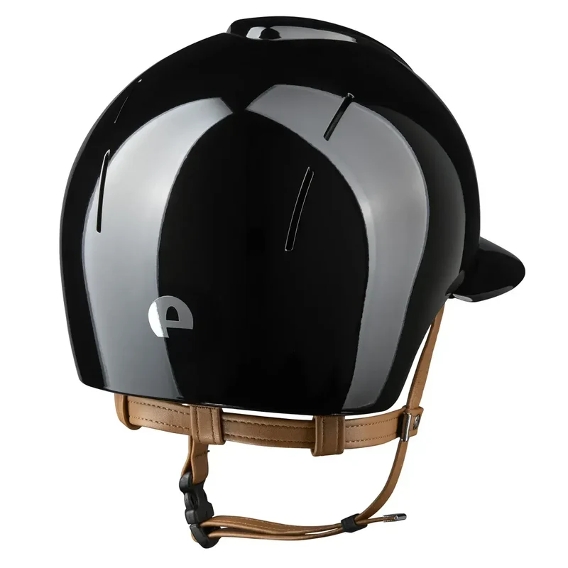 Riding Helmet Smart Nova Polish Polo Visor - Beige Strap
