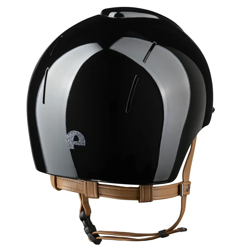Riding Helmet Smart Nova Polish Star Silver - Beige Strap