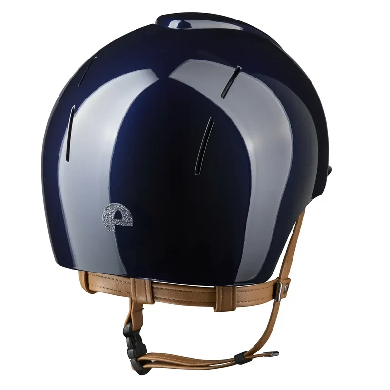 Riding Helmet Smart Nova Polish Star Silver - Beige Strap