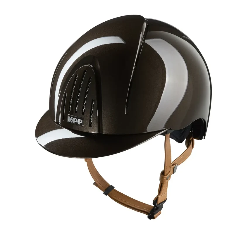 Riding Helmet Smart Nova Polish - Beige Strap