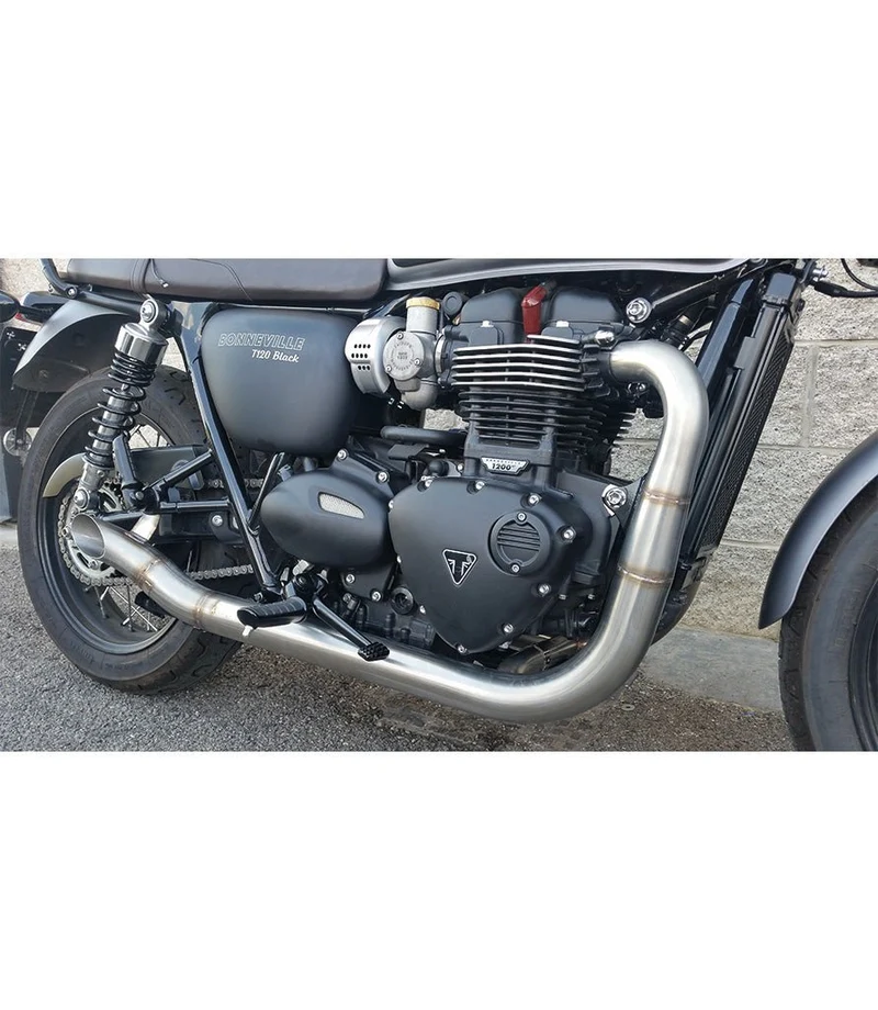 Scarico per Bonnevile T100 dal 2016 - Hot Rod - Mass