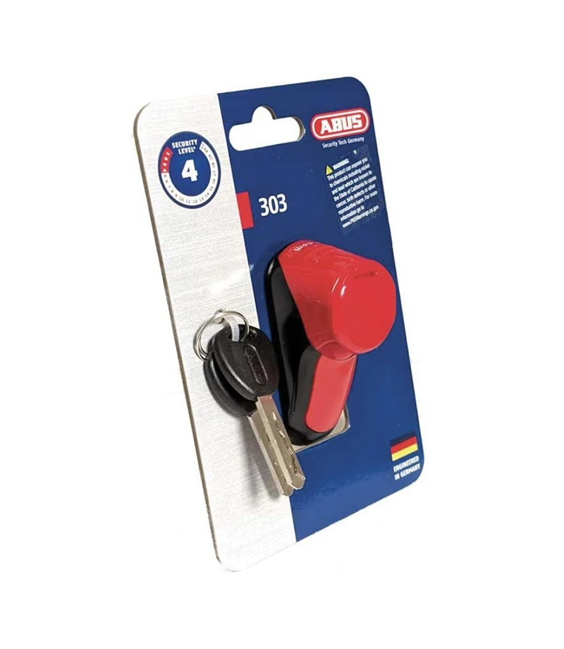 Bloccadisco Abus 303 Red
