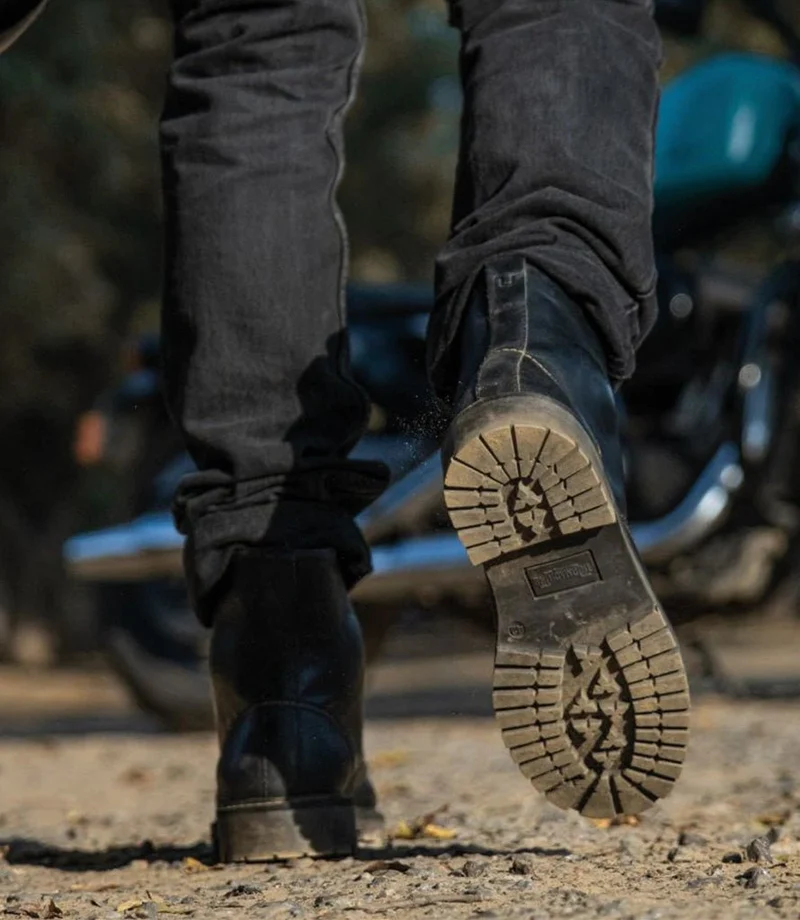 Stivali Moto Moc-Toe Neri - Trip Machine