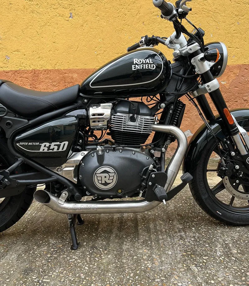 Scarico per Super Meteor / ShotGun 650 - Omologato - Hot Rod - Cafe Twin x Mass