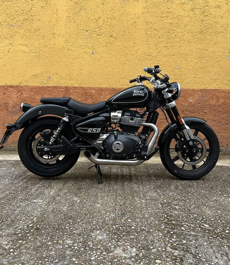Scarico per Super Meteor / ShotGun 650 - Omologato - Hot Rod - Cafe Twin x Mass