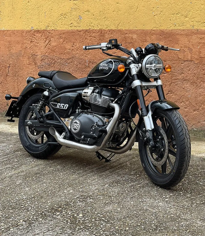 Scarico per Super Meteor / ShotGun 650 - Omologato - Hot Rod - Cafe Twin x Mass