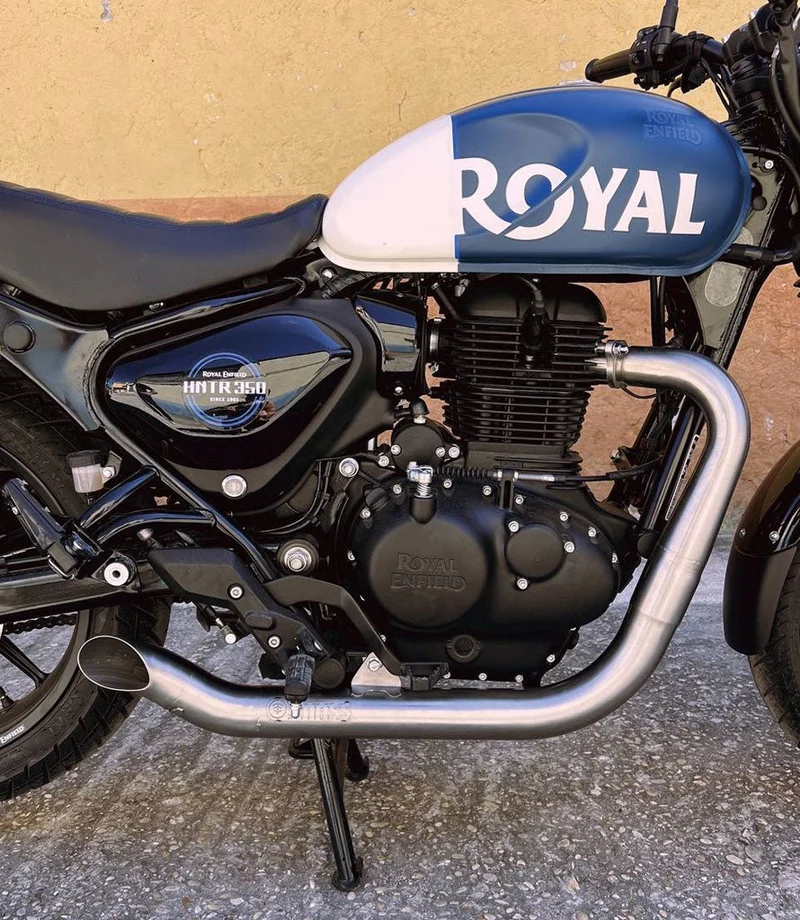 Scarico per HNTR 350 Hot Rod - Cafe Twin x Mass Exhaust