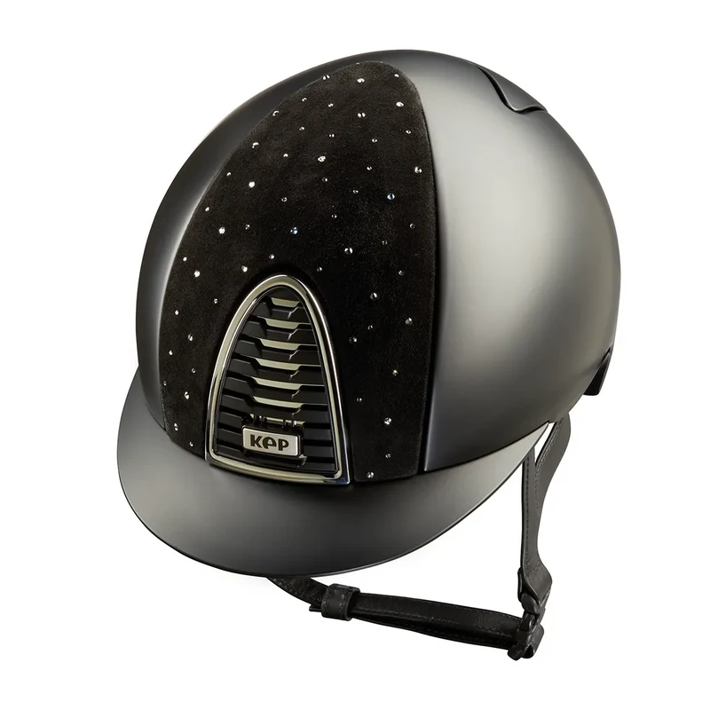 Riding Helmet Cromo 2.0 Goccia Textile Black