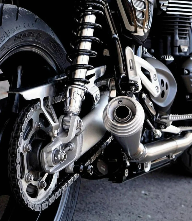 Paracatena Triumph per Speed Twin / Thruxton 1200 - Satinato