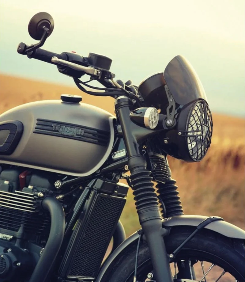 Cupolino Moto Nero Lucido
