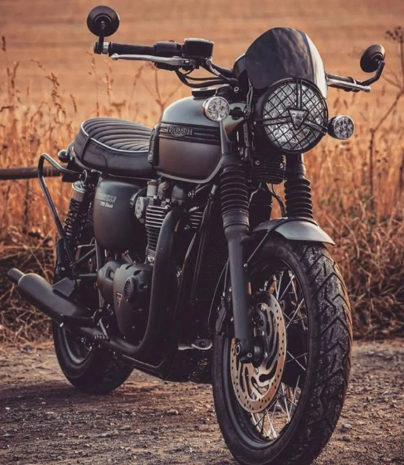 Cupolino Moto Nero Lucido