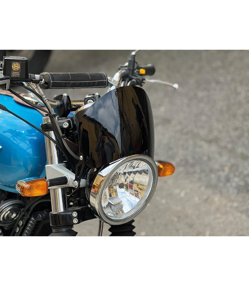 Cupolino Moto Nero Lucido