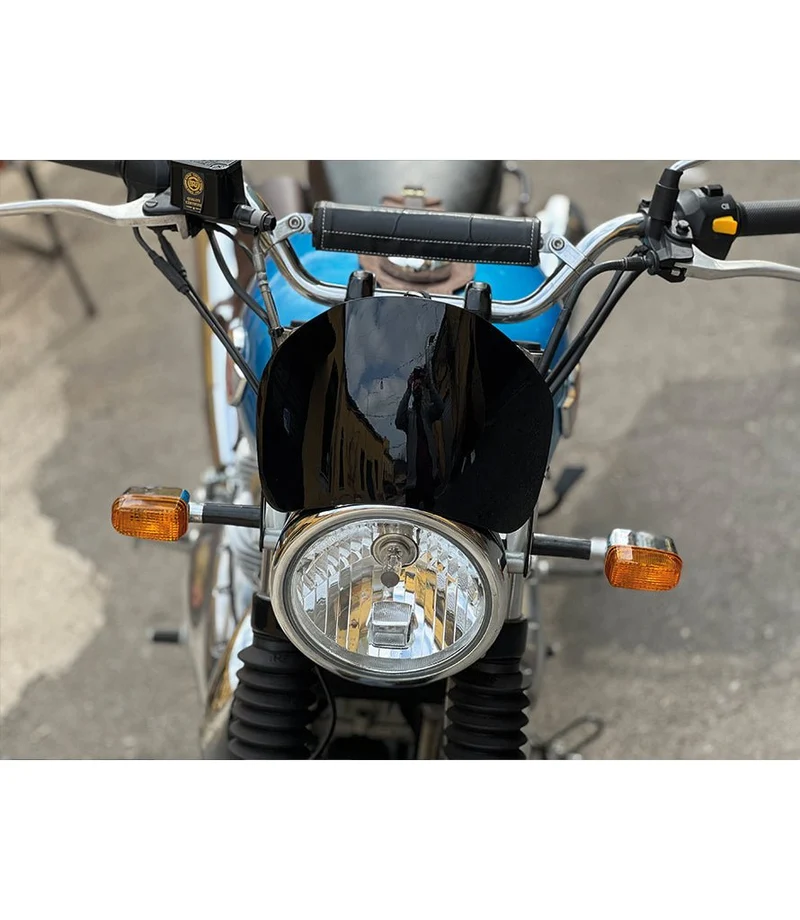 Cupolino Moto Nero Lucido
