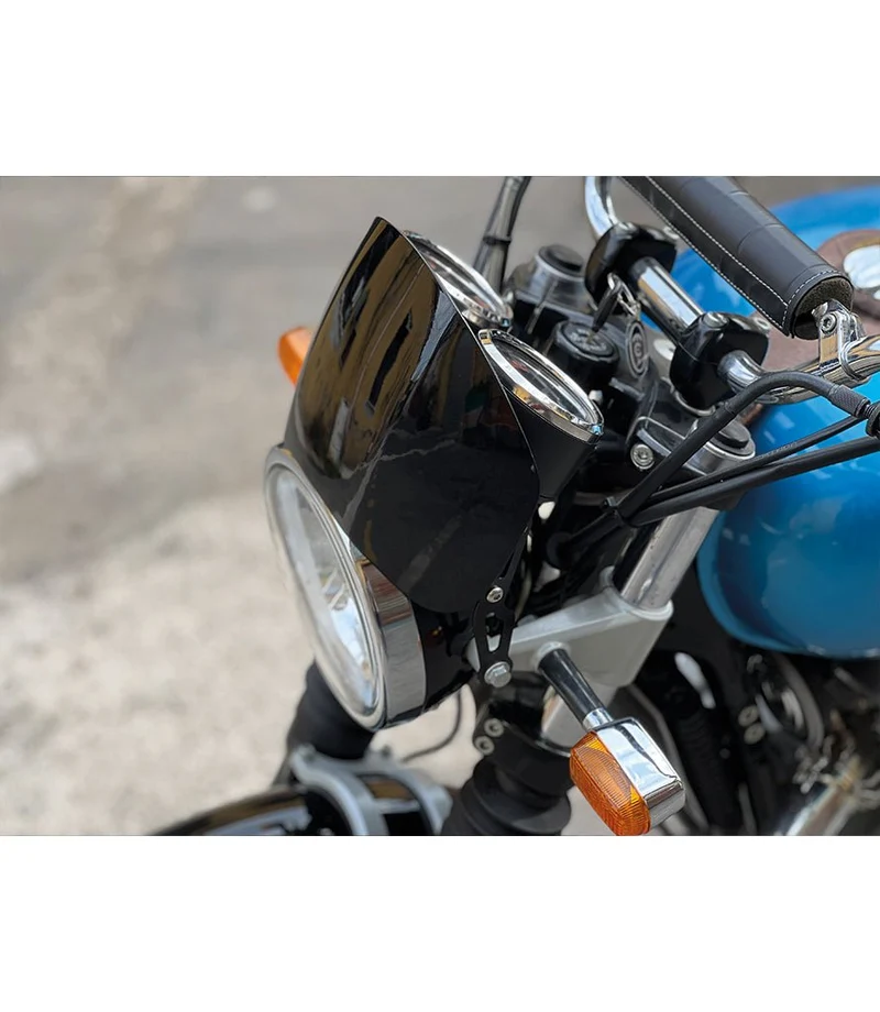 Cupolino Moto Nero Lucido