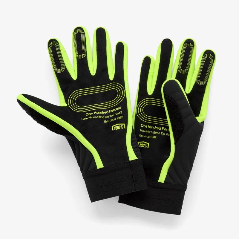 BRISKER XTREME Gloves Black/Fluo Yellow