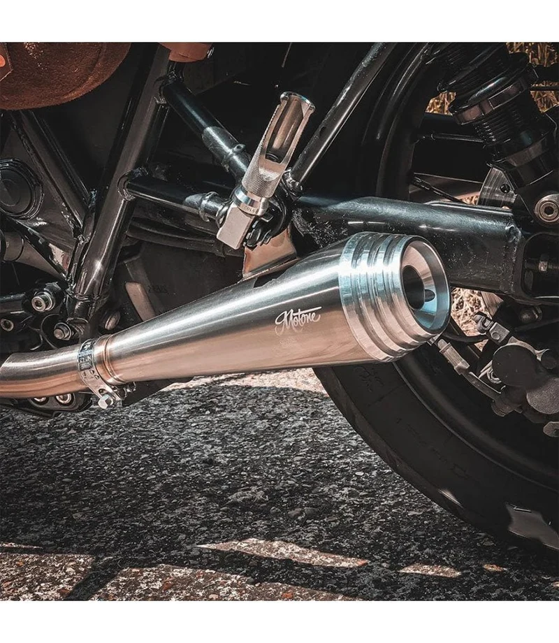 Scarico per Street Twin e Speed Twin 900 - Saturn V Brushed