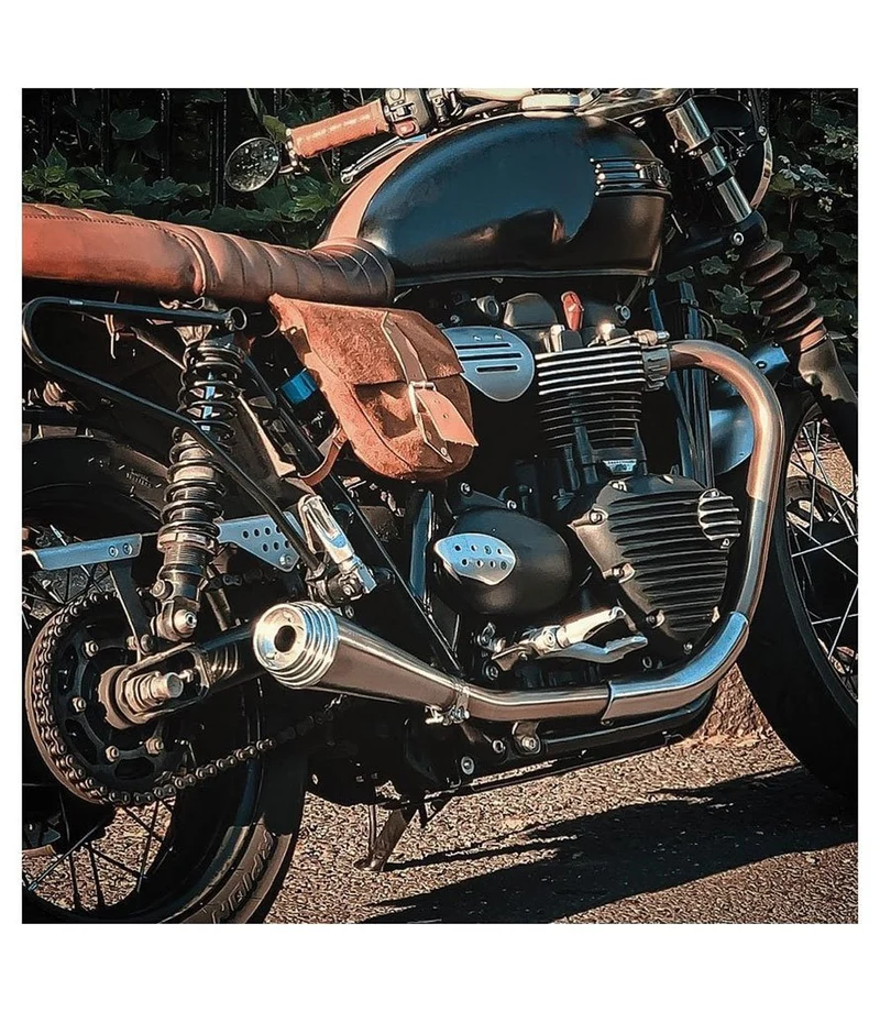 Scarico per Street Twin e Speed Twin 900 - Saturn V Brushed