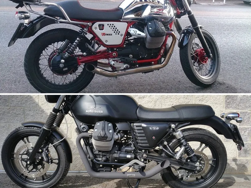 Scarico per Moto Guzzi V7 - Hot Rod - Mass