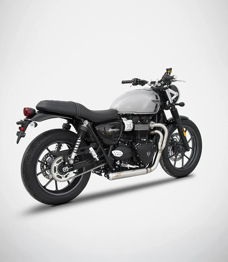 Scarico per Triumph Street Twin dal 2016 - 2 in 1 Completo - Zard