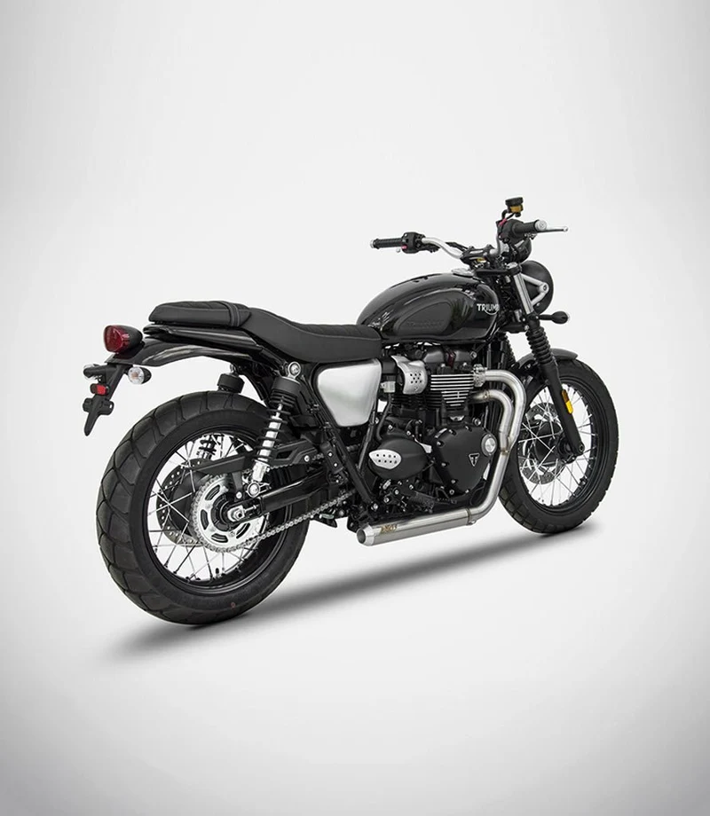 Scarico per Triumph Street Scrambler dal 2016 - 2 in 1 Completo - Zard