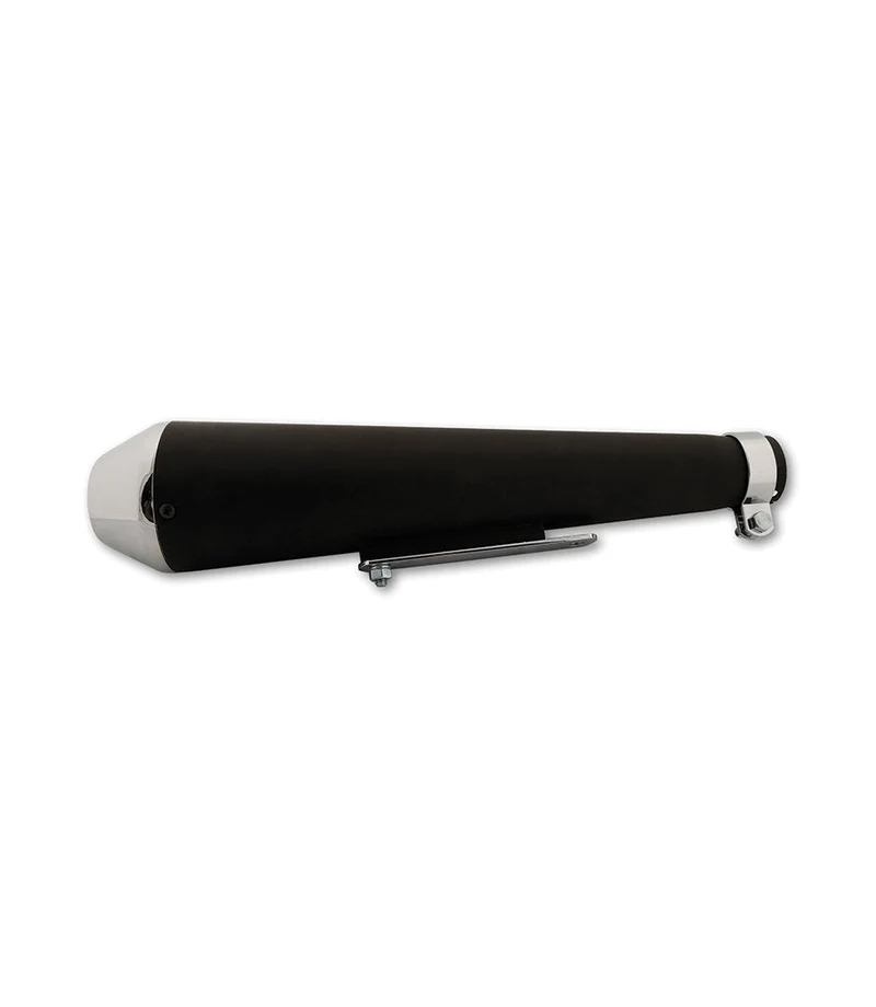 Scarico Moto Universale "Megaton" Nero/Silver