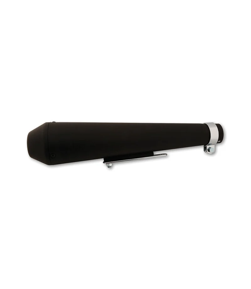 Scarico Moto Universale "Megaton" Nero/Silver