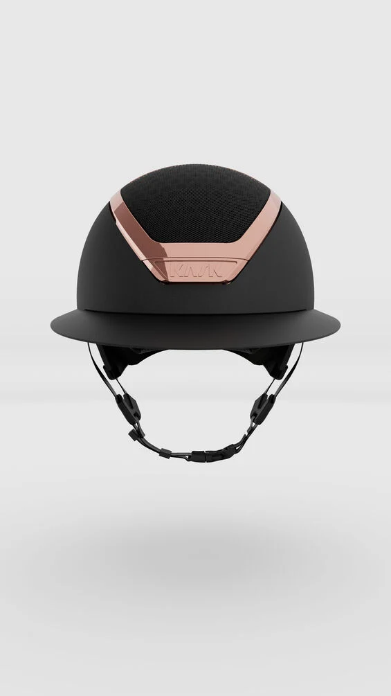 Riding Helmet Star Lady Chrome Black/Everyrose