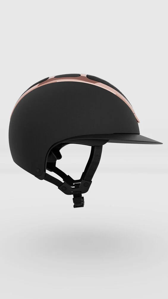 Riding Helmet Star Lady Chrome Black/Everyrose