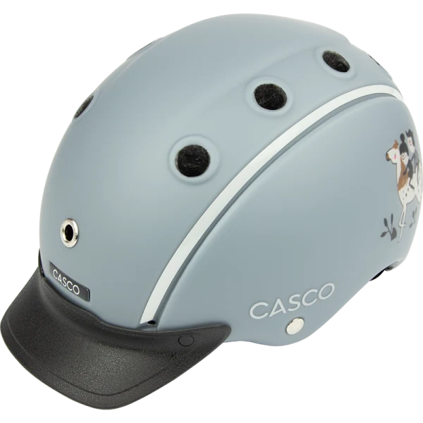 Nori Children's Equestrian Helmet Trail of Tales Grey