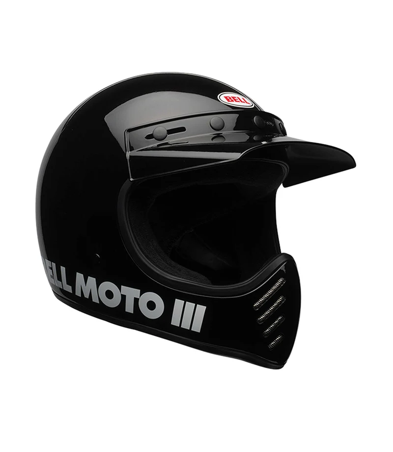 Casco Moto-3 Classic Nero Lucido - Bell Helmets