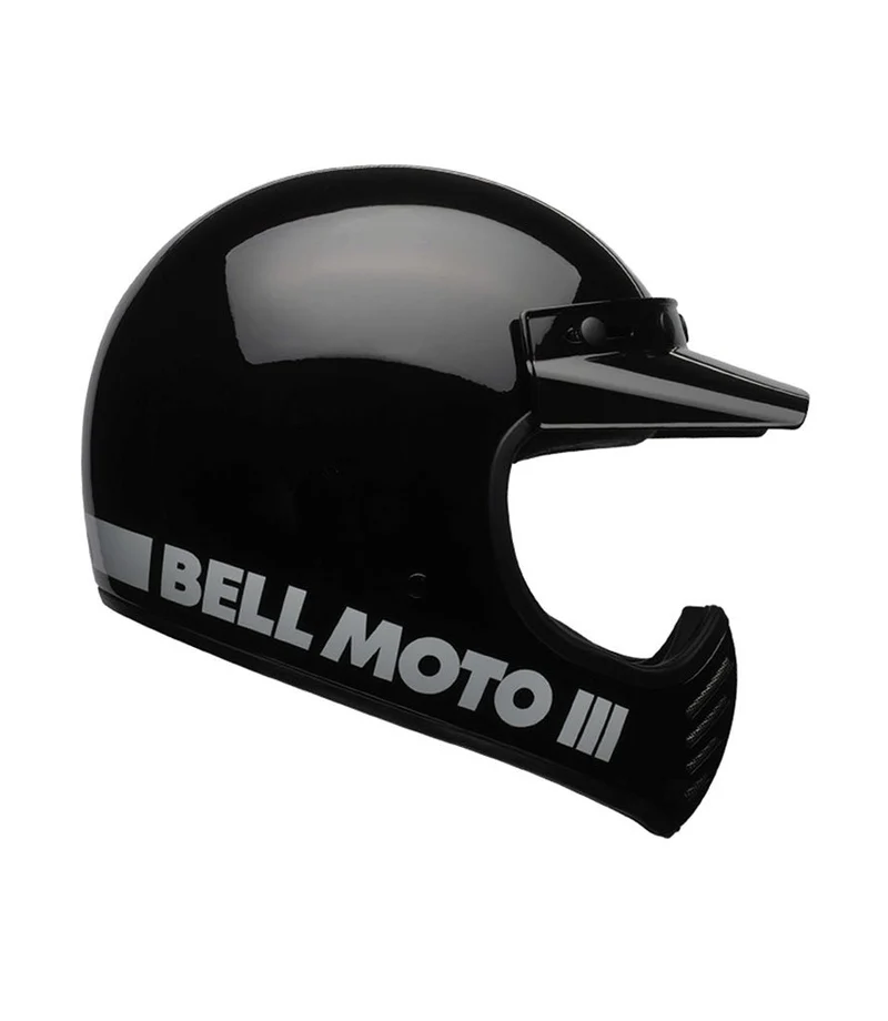 Casco Moto-3 Classic Nero Lucido - Bell Helmets