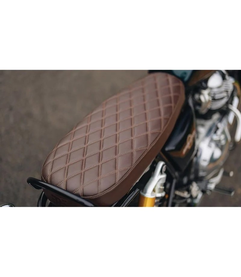 Sella Slim per Interceptor 650 - Marrone - Royal Enfield
