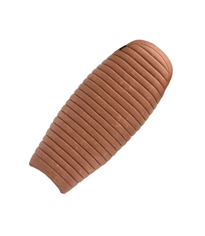 Sella Slim Biposto per Triumph dal 2001 al 2015 - Marrone Chiaro