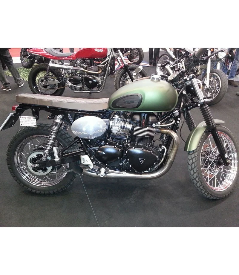 Scarico per Scrambler Carb - Omologato - Hot Rod - Mass