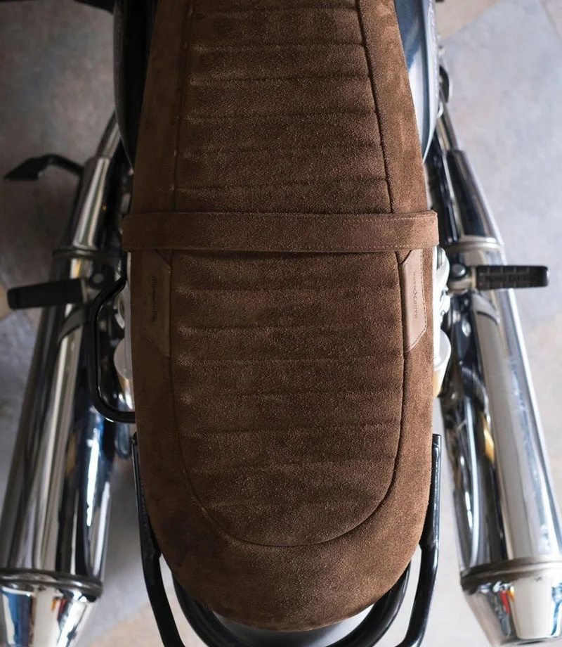 Sella Comfort per Interceptor / GT 650 Royal Enfield - Marrone