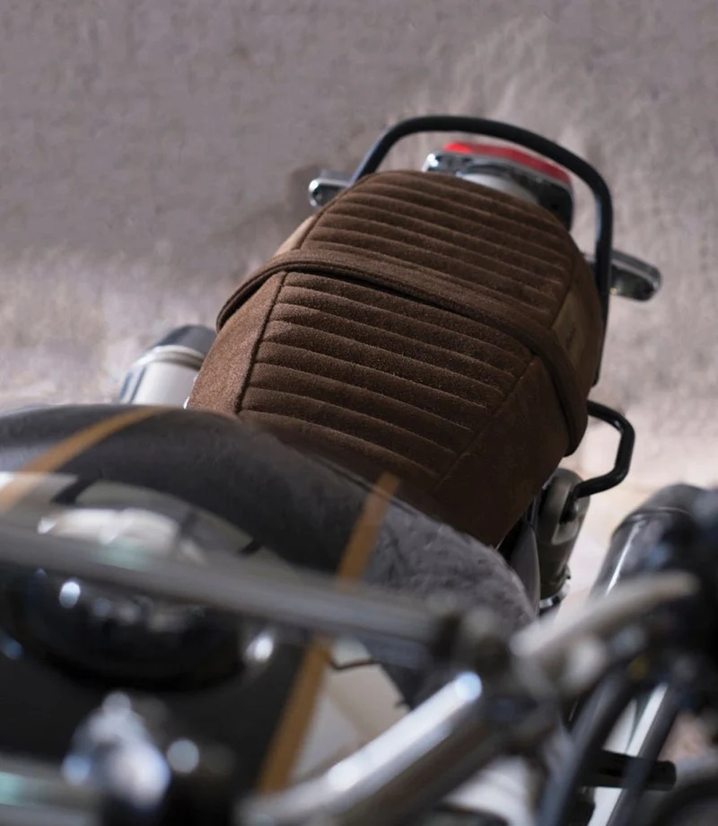 Sella Comfort per Interceptor / GT 650 Royal Enfield - Marrone