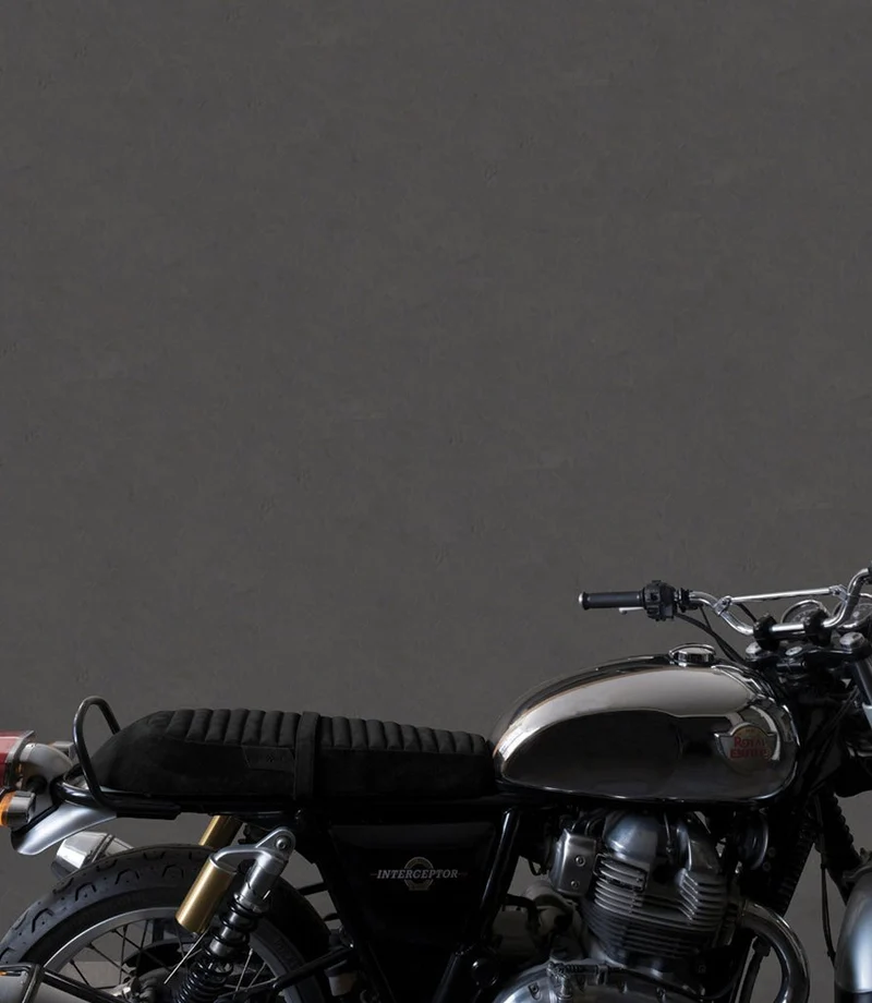 Sella Comfort per Interceptor 650 / GT 650 Royal Enfield - Nera