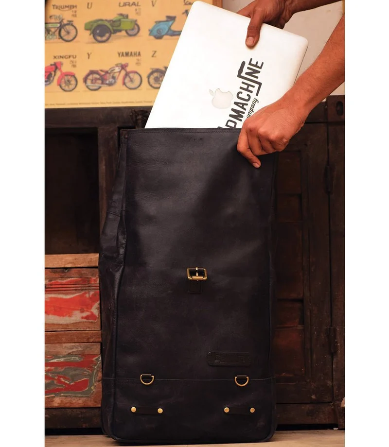 Zaino Moto Vintage Nero - Trip Machine